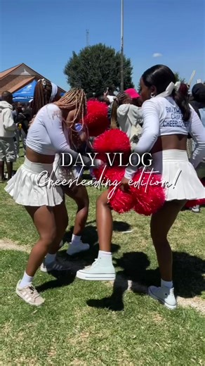 Cheerleader Routine Practice