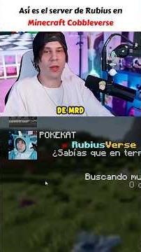 Rubius joins his Minecraft Cobbleverse server with subscribers #rubius #pokemon #minecraft