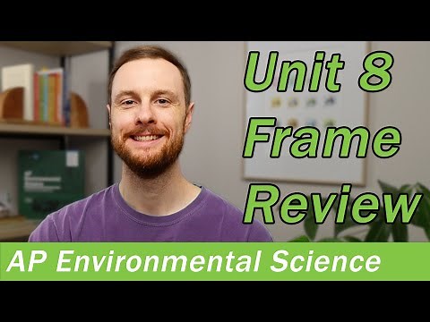 AP Environmental Science Unit 8 Frame Review Video