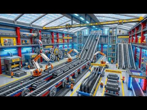 LEGO Factory Design: Unique Escalator Making Machine