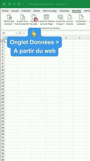 Easily link Wikipedia data to Excel | Excel tip