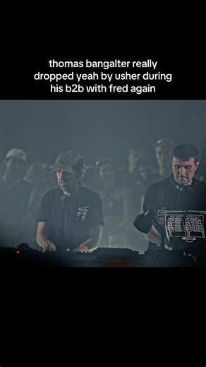 Thomas Bangalter Surprises Fans with Usher Drop