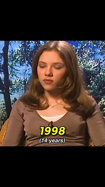 Scarlett Johansson Evolution: Through the Years