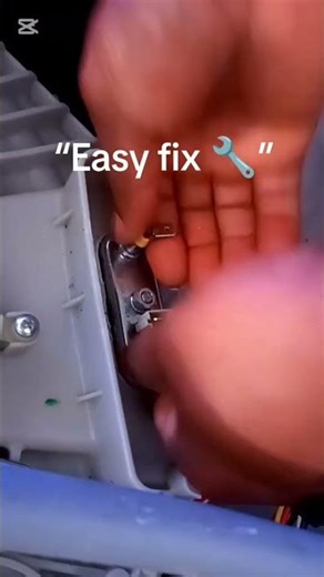 👉 How to Remove Washing Machine Heating Element (Easy Fix 🔧) #foryou #hotwater