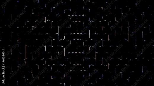 Cyber Tech Interface Grid Background with Blue and Orange Lines 4K UHD