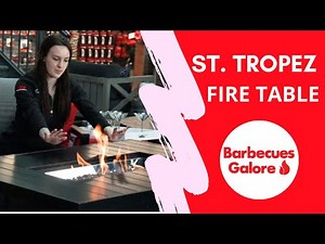 Napoleon St. Tropez PatioFlame Fire Table Specs & Review | Barbecues Galore