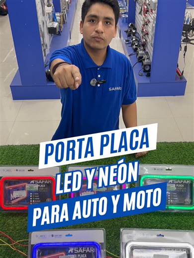 Que tu auto o moto destaque de día y de noche con nuestros porta placas LED y LED tipo neón 😎 🚗 PORTA PLACA LED LENTE 12V 12W (AUTO) – 32×16CM 💡 Iluminación LED lente 🔌 Alimentación 12V 📏 Medida 32×16 cm 🔹 SKU 23492 – Ahumado Verde 🔹 SKU 23488 – Ahumado Blanco 🔹 SKU 23490 – Ahumado Rojo 🔹 SKU 23491 – Ahumado Lila 🏍️ PORTA PLACA LED TIPO NEÓN (MOTO) – 12V 9W 22×13CM 💡 Iluminación LED tipo neón 🔌 Alimentación 12V 📏 Medida 22×13 cm 🔹 SKU 23509 – Ahumado Azul 🔹 SKU 23510 – Ahumado Roj