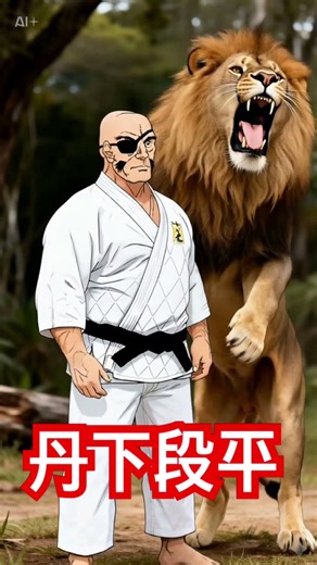 ライオンを愛でる丹下段平