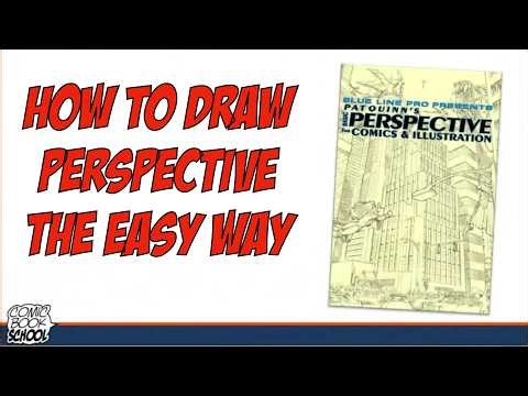 How To Draw Perspective - The EASY way for Comic Book Artists