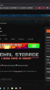 HOW TO GET the Functional Storage MOD for MINECRAFT