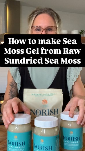Making Sea Moss Gel with Dana using our raw organic sun dried GOLD sea moss! This is the most cost effective way to consume bio available nutrient dense sea moss daily 🪸 ♥️🫶🏼 #seamoss #stlucianseamoss #seamossbenefits #squamishseamoss #cardiovascularhealth #vegan #rawfood #healthy #immunity #bioavailablenutrients #seamossgelcanada | Norish Life Sea Moss