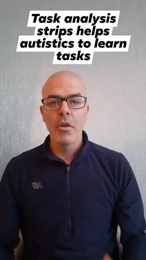 1.7K views · 21 reactions | By using task analysis strips we are breaking down tasks so your child understands 1 instruction at a time #autismassessment #autismacceptance | Caerus Therapies | Facebook