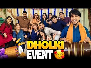 ALI KI DHOLKI EVENT // YE DHOLKI THI YA ALI KA BISTI DAY // TOO MUCH FUN