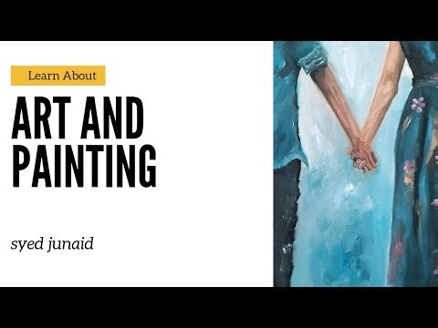 How to Paint a Romantic Couple Holding Hands | Easy Acrylic Painting Tutorial part 2 #art #artist
