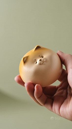 28K views · 46 reactions | BEST gift of this season - Shiba Spin Tea Set—where whimsy meets functionality. This rotating tea set features a playful design inspired by the Shiba Inu, an integrated rotating infuser for seamless loose-leaf brewing, and a compact build perfect for travel. | TeaTsy.com | Facebook