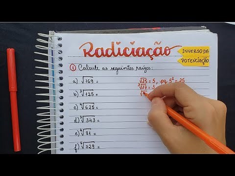 RADICIAÇÃO: Como Calcular Raiz Quadrada, Raiz Cúbica, etc.