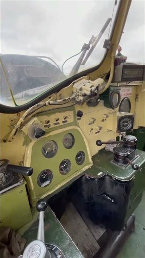 Inside the cab of the first class 37 built. #class37 #diesellocomotive #heritagerailway #trains