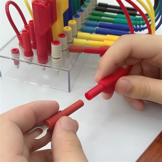 CXSDDZ Insulated U Type Spade Lug Adapter 4mm Female Connector Series High Performance Connectors