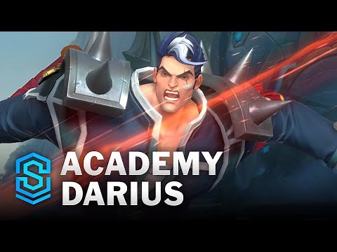 Academy Darius Wild Rift Skin Spotlight