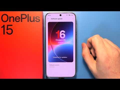 OnePlus 15 - How to Check for Software Updates