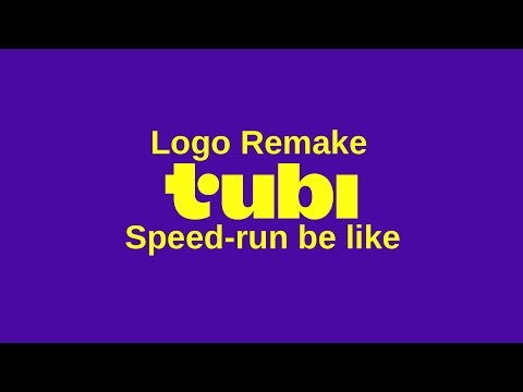 Tubi Logo Remake Speed-run Be Like X10 Speed