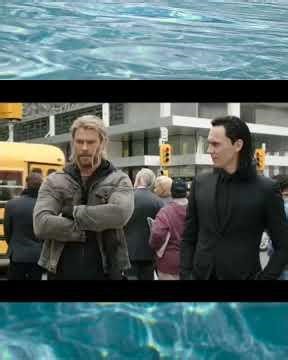 thor and Loki funny scene