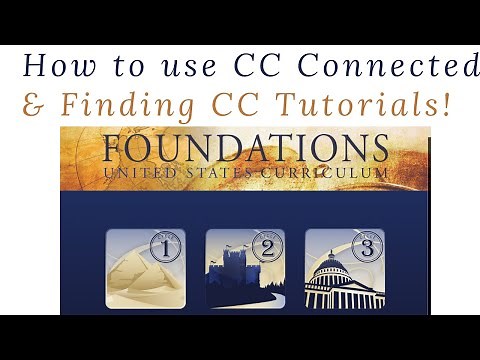 How to get CC Connected Files and Memory Work Tutorials with Classical Conversations