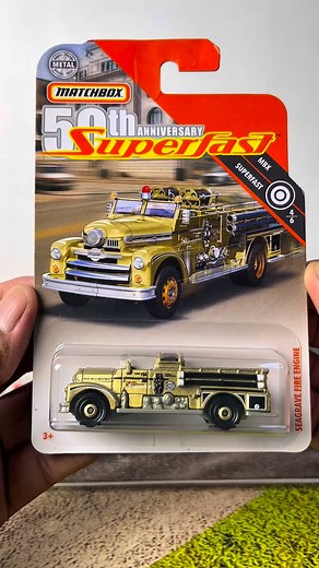 5.1K views · 90 reactions | Matchbox 50th Anniversary Superfast Series, Seagrave Fire Engine #matchbox #diecast #diecastcollector #tinypleasures | Tiny Pleasures Online Shop | Facebook