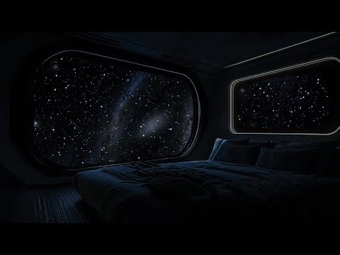 🔴 10 Hours of Cosmic Noise Comfort: Ambient Spacecraft Hums for Inner Calm & Anxiety Relief | NO ADS