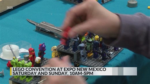 LEGO convention comes to Expo New Mexico on Jan. 17 and 18