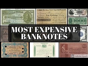 The Top 10 Most Expensive Banknotes