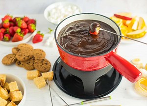 Homemade Chocolate Fondue in 15 Minutes or Less