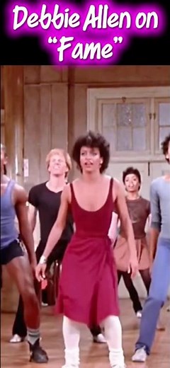 Debbie Allen on “Fame” 1982