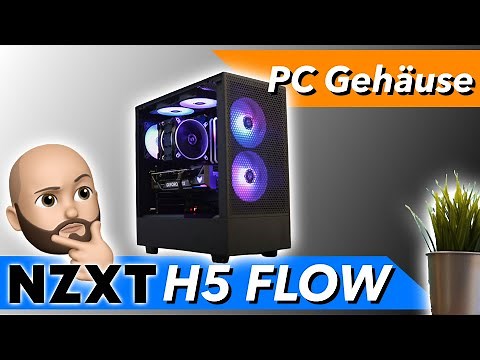TOP Case mit Schwäche | NZXT H5 flow PC Gehäuse Review, Unboxing & Test