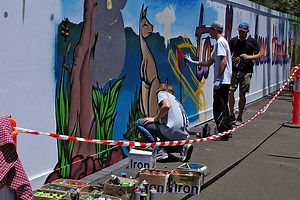 Bushfire Thank You Mural