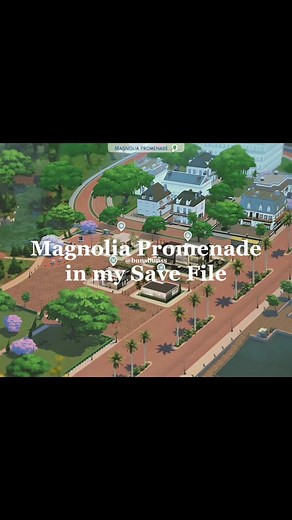 Another Save File Tour🤍 The builds look a slight bit different because I changed a few things. #sims4 #sims4tiktok #thesims4 #TS4 #Simtok #sims4savefile #ts4tiktok