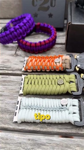 Pulseras para hombres hechas a mano con paracord: resistentes, tácticas y únicas 🪢 #paracord