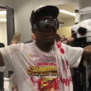 Inside Raptors' Lockerroom NBA Title Celebration!