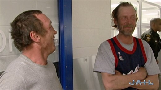 An impromptu tattoo jail parlor is discovered and shut down; A Russian man and his friend are happy to be in jail; a disorderly man tries to run out of jail in handcuffs; twins are brought in after a scuffle with police; a man in women’s clothing is brought in after menacing passengers on a city bus. These episodes were filmed in 2007 and 2010 and feature the Hillsborough County Sheriff's Office, Tarrant County Sheriff's Office, LVMPD, Mecklenburg County Sheriff's Office, Charlotte NC, San Diego