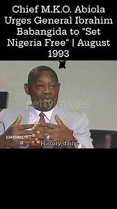 1.2M views · 25K reactions | In August 1993, Chief M.K.O. Abiola, the...