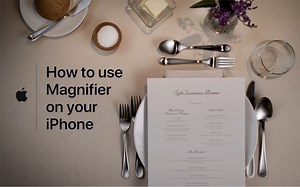 苹果支持 How to use Magnifier on your iPhone — Apple Support
