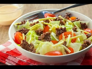 Cheeseburger salad