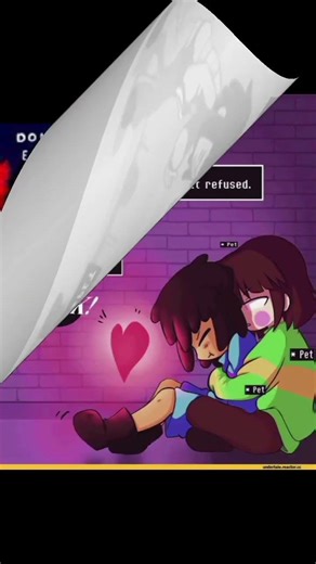 Try and Pet Chara #undertale #tobyfox