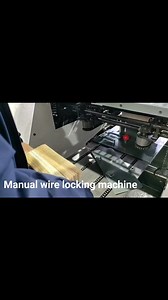 A very affordable manual wire locking machine | 张涛