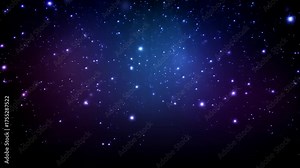 A deep space view filled with countless stars of various sizes, glowing in multiple hues