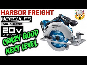 Hercules brushless circular saw review [AMAZING]