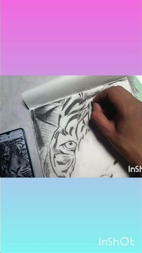tiger realistic art shading for beginners