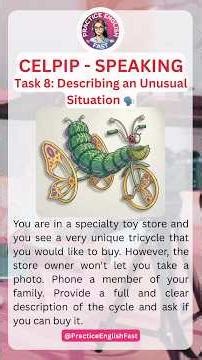 🚫 NO PHOTOS ALLOWED? Try this CELPIP Task 8 Strategy! #celpip #celpipspeaking