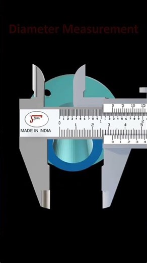 How to use vernier caliper ? #measurement #verniercaliper #instrumental #engineering #machine #qc#yt