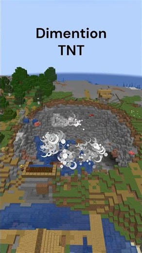 Supercharged TNT Mods 💣⚡ | Epic Minecraft Destruction #minecraft #shorts